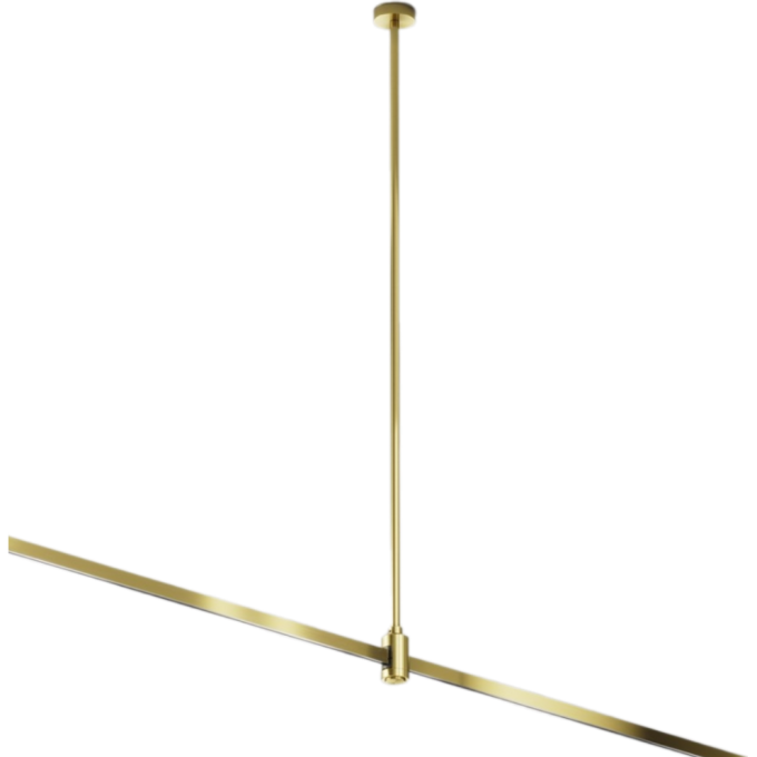 Крепление потолочное MAYTONI LONG FLARITY TRA159С-S1-BS одинарное 700мм латунь TRA159C-S1-BS