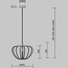 Подвесной светильник MAYTONI CAMBIO MOD398PL-01S