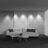 Потолочный светильник MAYTONI ALFA LED C064CL-8W4K-RD-WB