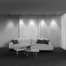 Потолочный светильник MAYTONI ALFA LED C065CL-8W2.7K-SQ-B
