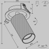 Встраиваемый светильник MAYTONI ARTISAN C081CL-01-GU10-W